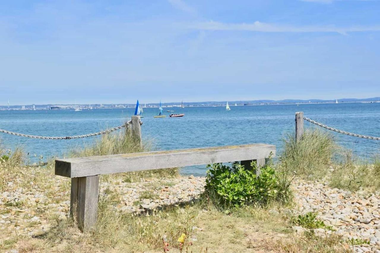 במברידג' 12A Solent Landing Direct Beach Access מראה חיצוני תמונה